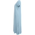 thumbnail image 4 of Casual Summer Dress for Everyday Wear Lightweight Loose Fit Short Sleeves Solid Color Style Women’s Casual Tennis Dress Female Everyday Attire Blue M, 4 of 6