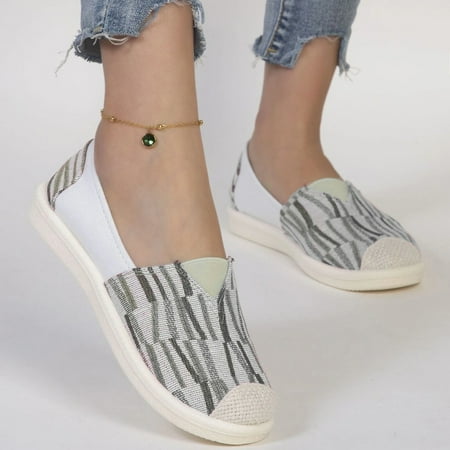 

Ykohkofe Women Flats Soft Sole Round Toe Flats Ladies Slip On Shoes Ladies Loafers Dress Shoes Ladies Flats Comfortable