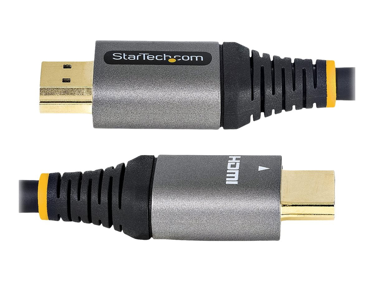 Startech.com 6ft (2m) Hdmi Cable, Certified Ultra High Speed Hdmi Cable 48gbps, 8k 60hz/4k 120hz Hdr10+ Earc, Ultra Hd 8k Hdmi Cable / Cord W/tpe Jacket, For Uhd Monitor/tv/display - Dolby