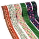 thumbnail image 4 of Nuevo Grosgrain estampado con diseño festivo Feliz Navidad de 50 yardas, accesorios para el cabello, 4 of 4