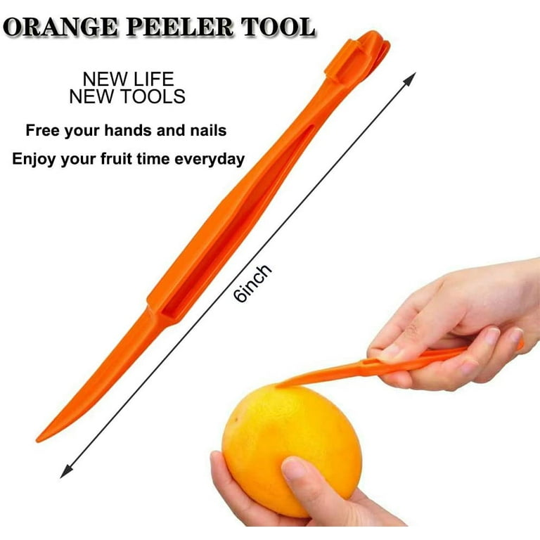 Set of 2 Kitchen Tool Orange Peeler Lemon Grapefruit Citrus Fruit