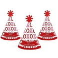 thumbnail image 6 of Big Dot of Happiness Conversation Hearts - Mini Cone Valentine's Day Party Hats - Small Little Party Hats - Set of 8, 6 of 8