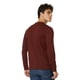 thumbnail image 3 of Incógnita Playera Hombre Cuello Henley Manga Larga Color Vino 770158 vino CH Incógnita 770158, 3 of 5
