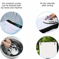thumbnail image 3 of 150" Portable Projector Screen | Indoor/Outdoor 16:9 Wrinkle-Free Movie Screen | Front/Rear Projection for Home Theater & Backyard Movies, 3 of 10