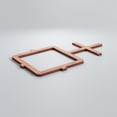 thumbnail image 3 of Ekena Millwork 12 7/8"W x 7 3/8"H x 3/8"T Extra Small Carlisle Decorative Fretwork Wood Wall Panels, Cherry, 3 of 6