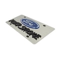 thumbnail image 3 of Ford Dual Logo Power Stroke License Plate (Chrome), 3 of 3