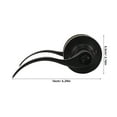 thumbnail image 2 of WEUVEB Bathroom Door Knob Black Matte Door Knobs Stainless Steel Modern 1Pcs, 2 of 8