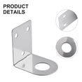 thumbnail image 4 of Faucet Bracket Stainless Steel for Water Tap Metal Bracket Hanging Plate, 4 of 11