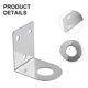 thumbnail image 4 of Soporte de grifo de acero inoxidable para grifo de agua Soporte de metal Placa colgante, 4 of 5