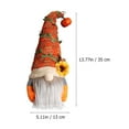 thumbnail image 6 of Holzlrgus Fall Gnomes Plush Thanksgiving Decorations Autumn Tomte Handmade Swedish Gnome Mr and Mrs Scandinavian Gnomes Thanksgiving Day Gift Gnomes Decorations Table Ornaments 2Pcs, 6 of 7