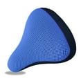 thumbnail image 1 of Bicycle Comfort Saddle Cover Soft Breathable Bike Saddle Cushion Cover dark blue, 1 of 9