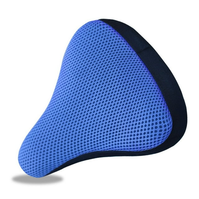 Bicycle Comfort Saddle Cover Soft Breathable Bike Saddle Cushion Cover Dark Blue