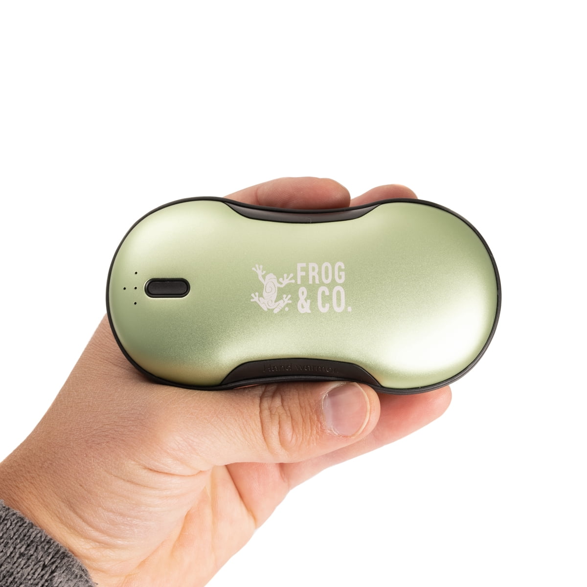 Survival Frog QuickHeat PRO Rechargeable Hand Warmer with Portable Power Bank - Electric Hand Warmer - Reusable Hand Warmers - USB Heater for Hands with Storage Bag and Lanyard