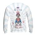 thumbnail image 2 of Happy 4th of July Patriotic Great Dane Marching Band Uniform Balloons Fireworks All Over Print 3D Sweatshirt Unisex Merch Danes Dog Lover Gifts - 13009, 2 of 6