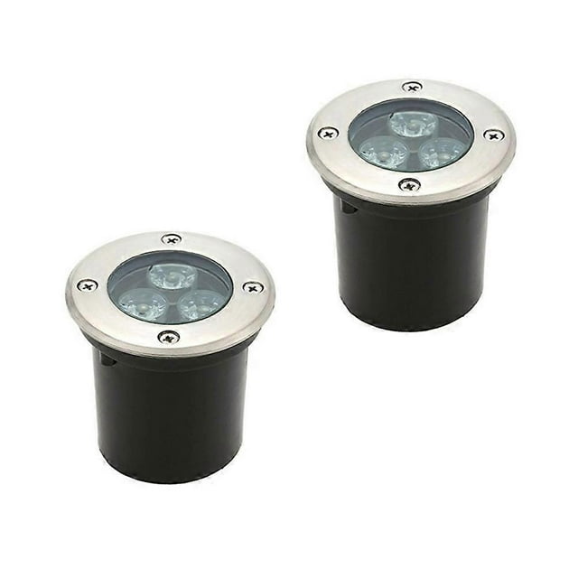 LED Buried Landscape Lights for Outdoor Use – Durable, Easy to Install, Wide Voltage, Warm White Lighting for Gardens and Pathways