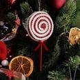 thumbnail image 4 of Adorno festivo con forma de caramelo para colgar en fiestas navideñas y decorar el hogar con un tema brillante, 4 of 6