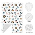 thumbnail image 3 of Balery Cartoon Animals Printed Nursing Cover Breastfeeding Scarf - Baby Car Seat Covers, Infant Stroller Cover, Carseat Canopy for Girls and Boys, 3 of 9