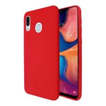 Funda de Silicon Suave Molan Cano Para Huawei P20 Lite Rojo Funda de Silicon Suave Acabado Mate