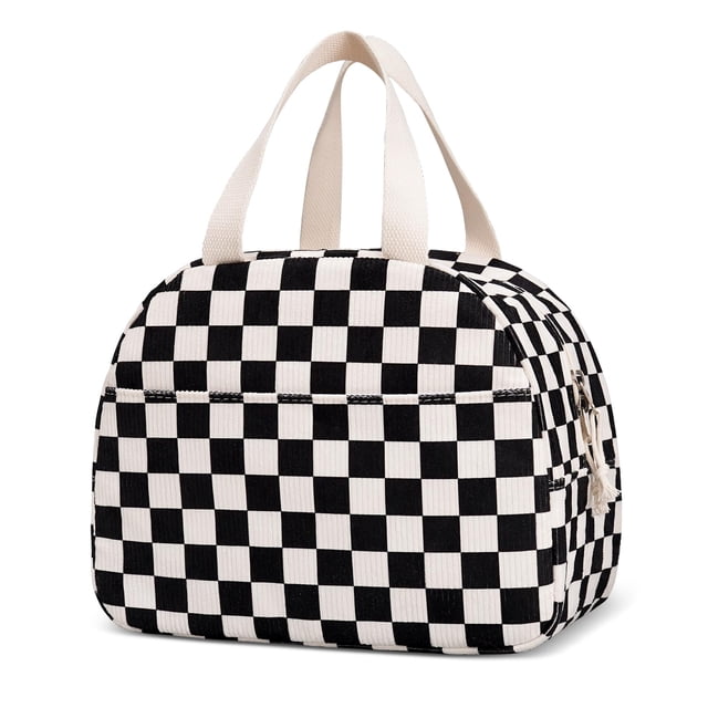 Bolsa Térmica de Lunchera de Pana Aislada para Mujeres