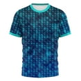 thumbnail image 1 of T-shirt d'Été Imprimé 3D Code Matrix Vert Tee Shirt Hommes Femmes Mode Manche Courte Tshirt Harajuku Cool Mode Urbaine Décontracté Hauts, 1 of 4
