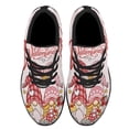 thumbnail image 2 of Happy Valentine's Day Gnome Couple Shoes Sneakers Black Size 7, 2 of 7