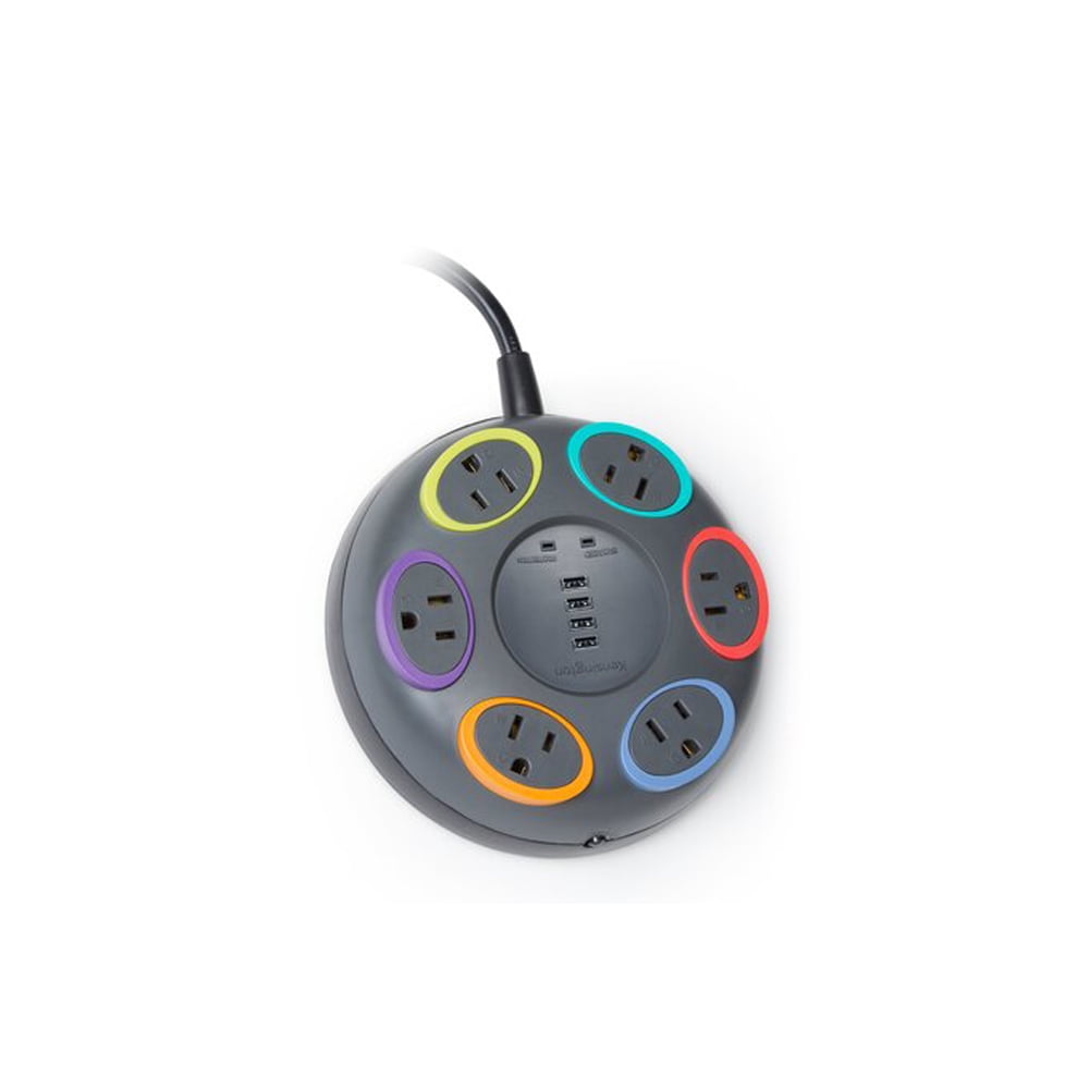 Kensington SmartSockets Table Top Surge Protector with USB