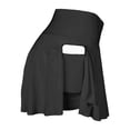 thumbnail image 4 of WERYOUNG Women's Skirts Solid Color High Waist Lightweight Yoga Workout Activewear Skirt Dinner Party Stylish Versatile Skirts, 4 of 4