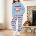 thumbnail image 2 of MEZZALL Girls 6 7 Printed Long Sleeve Hoodie Sweatshirt Tops And Jogger Pants Soft Casual Two Piece Outfit Toddlers Kids Comfort Birthday Children Fashion Clothes Sets, 2 of 5