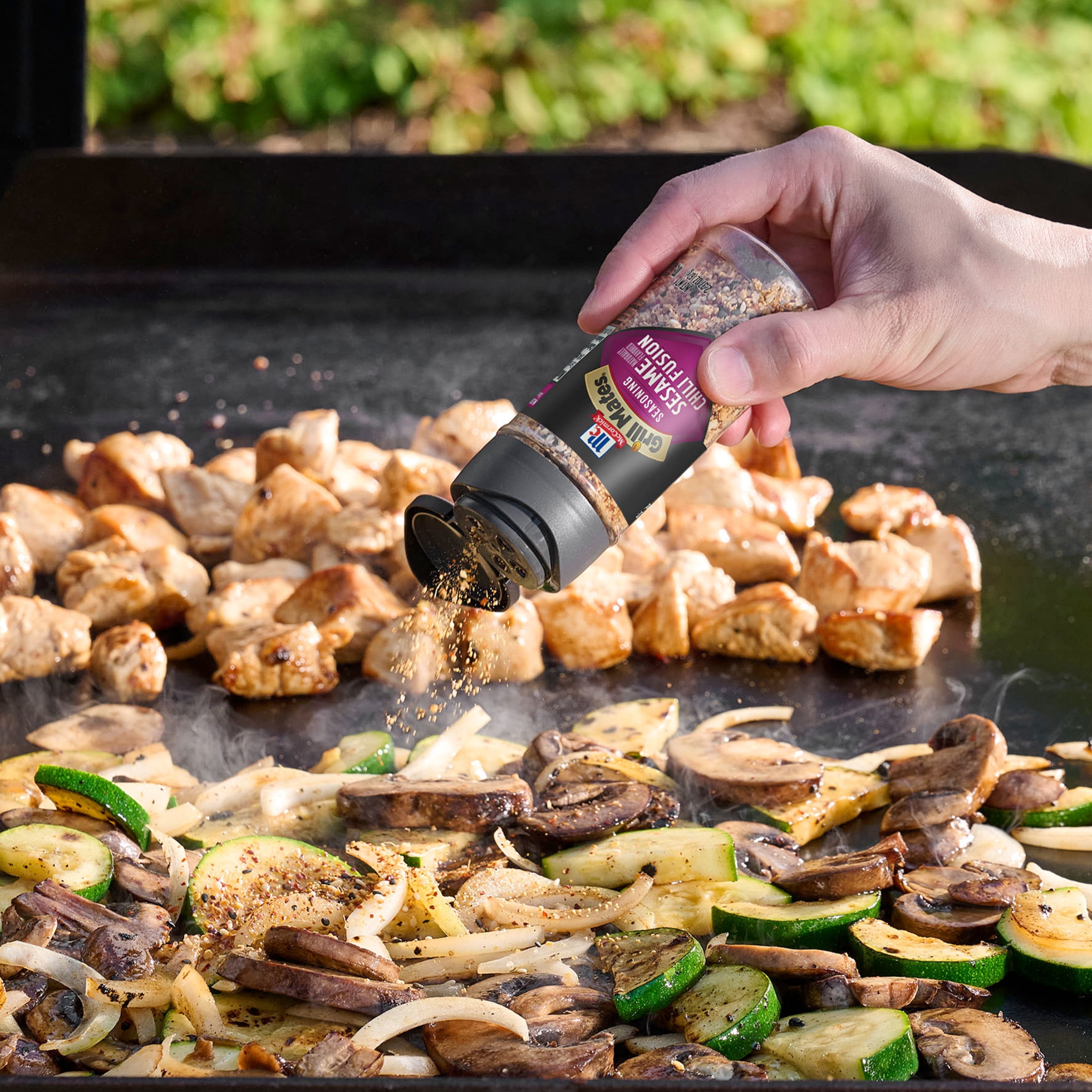 McCormick Grill Mates Sesame Chili Fusion Seasoning, 2.37 oz Bottle