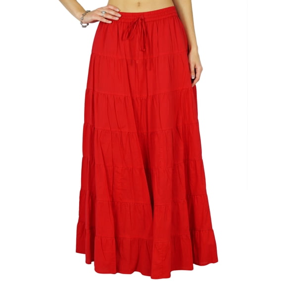 Phagun Resort Wear Skirt Long Maxi Skirt Beach Wear Cotton Summer Wear