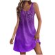 thumbnail image 1 of Vestidos de Verano con Cuello en V para Mujeres 2025 Casual con Bolsillos Boho Beach Camisetas Vestido Tanque Suelto, 1 of 7