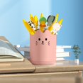 thumbnail image 6 of HBBKVI Pencil Holder, Cute Kitty Pen Holder for Desk Office, Makeup Brush Holder Pen Organizer, 6 of 6