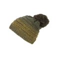 thumbnail image 1 of Gravity Threads Warm Cable Knit Thick Soft Beanie w/ Pom - Olive, 1 of 2