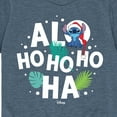 thumbnail image 3 of Lilo & Stitch - Alo Ho Ho Ho Ha - Toddler And Youth Short Sleeve Graphic T-Shirt, 3 of 5