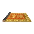 thumbnail image 2 of Ahgly Company Indoor Rectangle Geometric Yellow Traditional Area Rugs, 6' x 9', 2 of 4