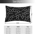 thumbnail image 2 of Balery Chemistry Formulas 1 Funda de Cojín Estampada, Regalos para Mujeres, Regalos de Amor para Ella, Regalos para Novia o Esposa, Funda de Almohada-16"x24", 2 of 6