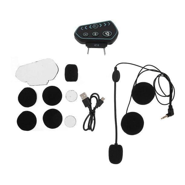Motorcycle Bluetooth 5.0 Helmet Headset Waterproof Stereo Music Hands-free Calling GPS Noise Cancelling for Cycling Motorbike