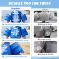 thumbnail image 6 of Koorium 2-in-1 Toddler Swim Vest Life Jacket for Kids,Pool Floaties Puddle Float Jumper 24-66lbs,Toddler Arm Floaties Swim Jacket Water Wings for kids Boys Girls, 6 of 11