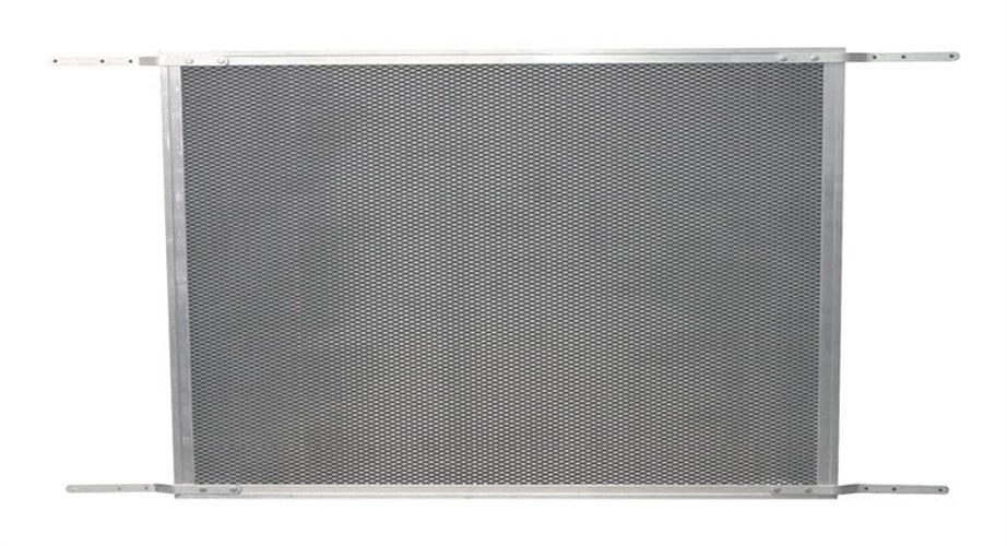 PrimeLine Satin Silver Aluminum Screen Door Grille 1 pk