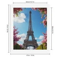 thumbnail image 2 of Paint by Numbers Kit for Adults, Eiffel Tower Spring Blossoms Paint by Numbers, Easy Paint by Numbers Kit for Adults Beginner, DIY Adult Paint by Number Kits on Canvas, Home Decor, 2 of 7
