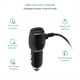 thumbnail image 3 of Kenally Mini adaptador de de coche USB con puerto USB adicional con cable de carga de 11.5 pies para coche DVR Dash Cam Navegación Paneles de instrumentos para automóviles, 3 of 6