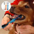 thumbnail image 5 of Hweilai 3pcs Pet Toothbrush, Three-headed Pet Toothbrush, Dog Toothbrush, 5 of 5