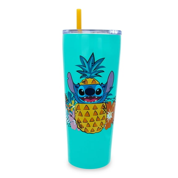 Disney Lilo & Stitch Ohana 22oz Stainless Steel Tumbler w/ Straw