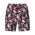 thumbnail image 4 of Lsque Mens Swim Trunks Daisies Flowers Pattern - Bathing Suit Compression Liner - Beach Swim Shorts Swimwear - (S-3XL) - Stretch Quick Dry -Medium, 4 of 9