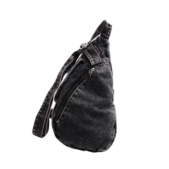 Men's Chest Bag Large Crossbody Purse Shoulder Bag for Daily Commute and Travel