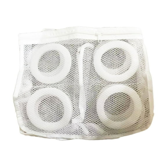 SouMaox Shoe Washing Bag Mesh Laundry Sneaker Pouch Hanging Drying Organizer Heavy Duty Reusable Footwear Wash Bags Home Cleaning Essentials