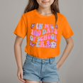 thumbnail image 2 of Funny School Boys Girls Kids Gift 100 Days Of School T-Shirt Kids 100 Days Of School T-Shirt Boys Girls Letter Print Short Sleeve under 10, 2 of 4
