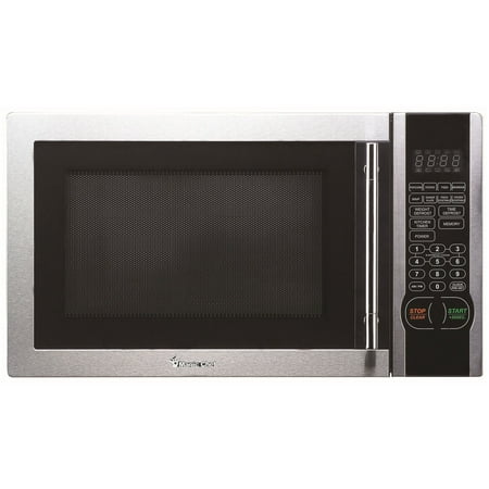 Magic Chef 1.1 Cubic-Ft, 1,000-Watt Stainless Microwave With Digital Touch (MCM1110ST )1.1 cf Microwave