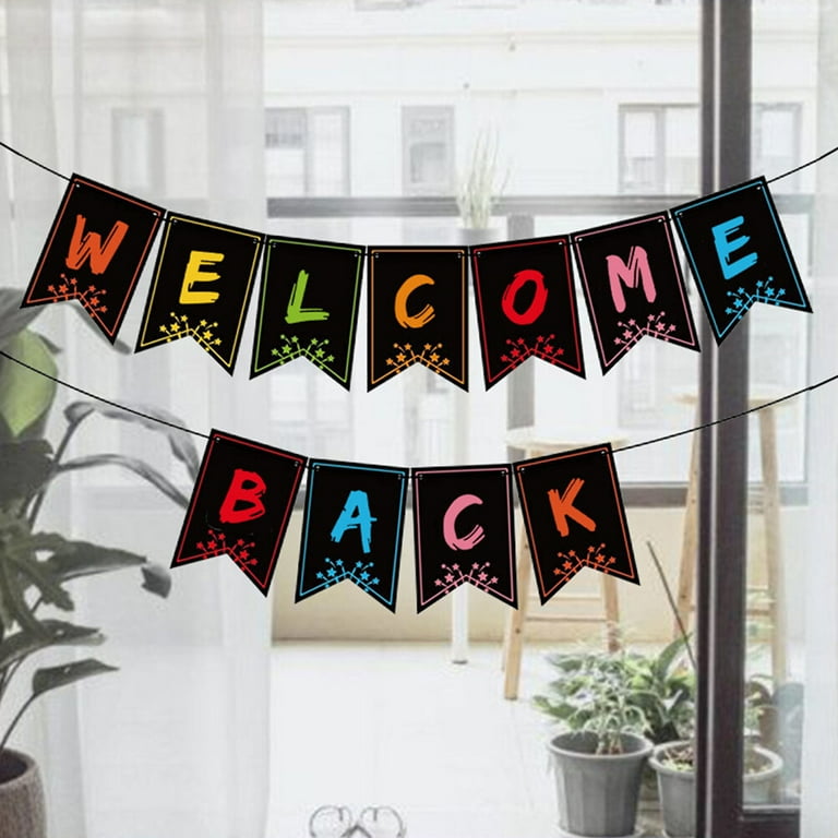 2pcs-of-one-bag-welcome-back-banner-back-to-school-season-door-curtain-welcome-banner-flag-wall-hanging-sign-for-party-s-walmart-com