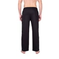 thumbnail image 4 of SLEEPHERO 2 Pack Mens Pajama Pants Jersey Knit PJ Pants for Men Cotton Sleep Pants for Men Black and Heather Grey Small, 4 of 6